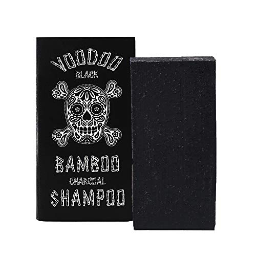 Voodoo Bamboo Charcoal Shampoo Bar From Australia with Organic Leatherwood Honey 100% Natural