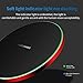 Wireless Charger, for iPhone 8 Charger, Qi-Certified Ultra-Slim Wireless Charger for iPhone X, iPhone 8/8 Plus, Samsung S9/S9+/S8/S8+/S7/Note 8 and More, PowerPort Wireless 5 Pad