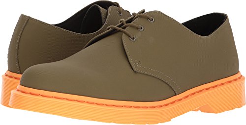 Dr. martens men s 1461 3-eye shoe mid olive ajax 7 m uk
