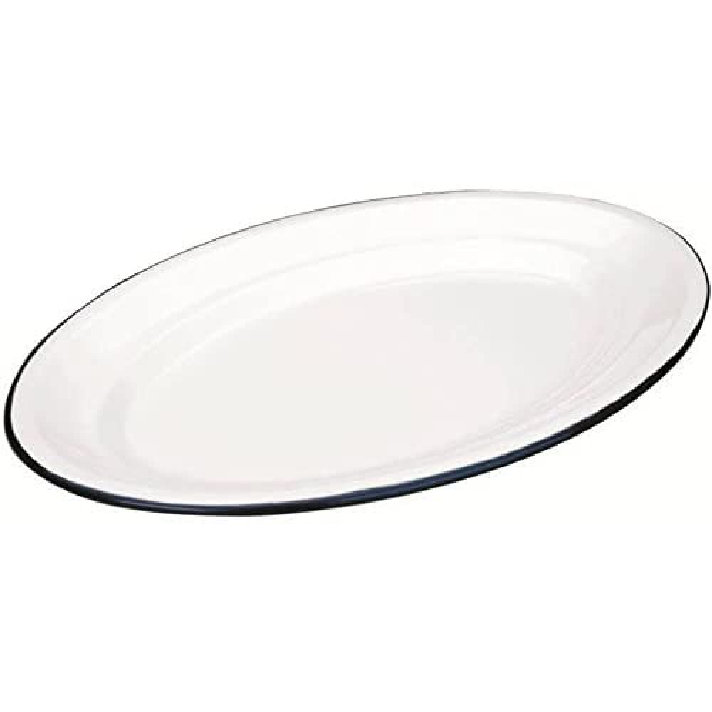 IBILI 903935 BANDEJA OVALADA BlancoA 35x24 CMS.