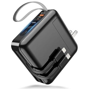 モバイルバッテリー 大容量 コンセント一体型 20000mah 急速充電