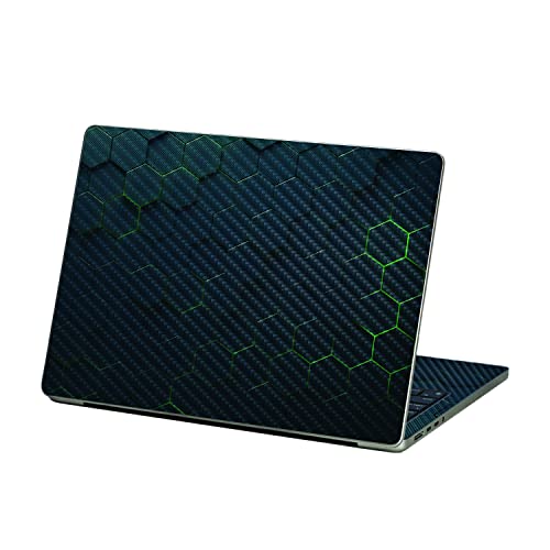 MightySkins Carbon Fiber Skin Compatible with Apple MacBook Air 13.6” M2 (2022)…
