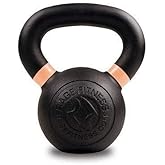 RAGE Fitness Powder Coated Kettlebells For Strength Training, (4 kg, 6kg, 8kg, 10kg, 12kg, 16kg, 20kg - SOLD INDIVIDUALLY), Conditioning and Crossfit Training, Pound and Kilogram Markings, Color Coded