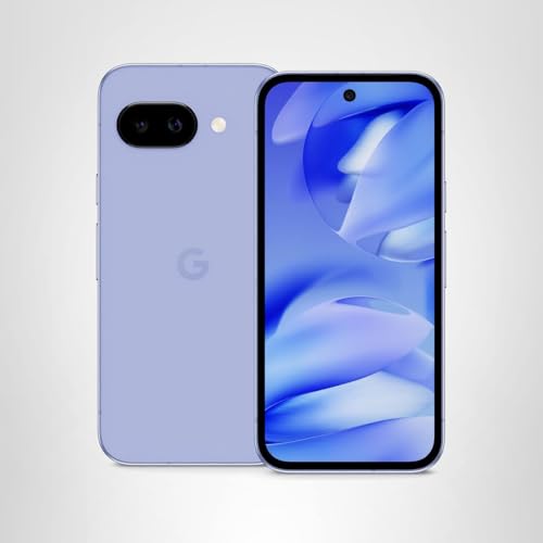 Google Pixel 9a con Gemini: teléfono inteligente Android desbloqueado con cámara increíble y edición de fotos con IA, batería para todo el día y seguridad potente - Iris - 128 GB