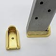 Tek_Tactical 2 X 1911 Magazine Plate 45ACP 8 Round Metal Base Pad Gold Plated