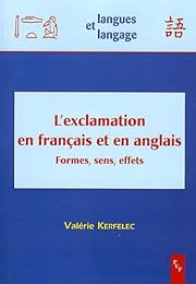 L' exclamation en français et en anglais
