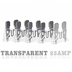 (20 pcs) 25 Amp Standard Blade Fuse, 25A Automotive