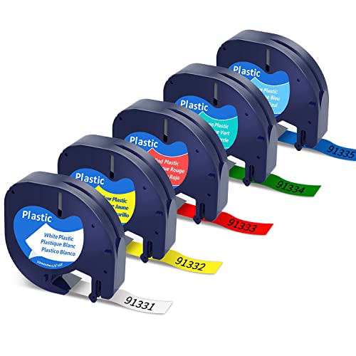 Compatible with DYMO Letratag Refills Replace Dymo Label Maker Refills