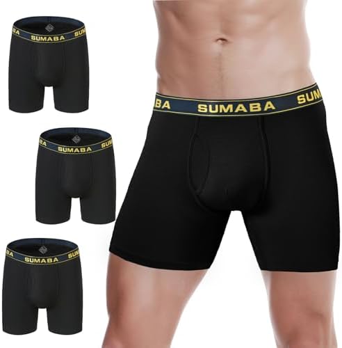 Men's Novelty Boxer Briefs – Stretchy, Breathable Underwear With Fun Prints, S-XL