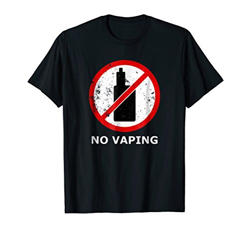 No Smoking Sign Gift TeesNo Vaping T-shirt Anti Vape T-ShirtOEKO-TEX STANDARD 100