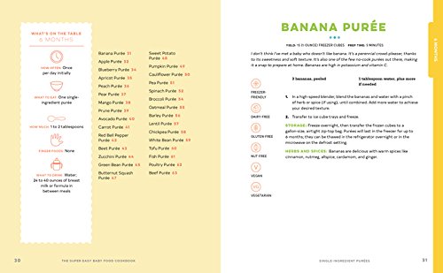 super easy baby food cookbook