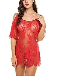 Avidlove Women Plus Size Lingerie Lace Babydoll