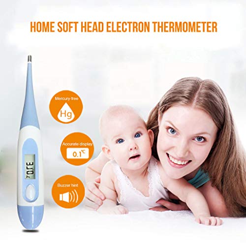 for Fever, Oral Underarm Rectal Temperature for Adults and Kids, Fast