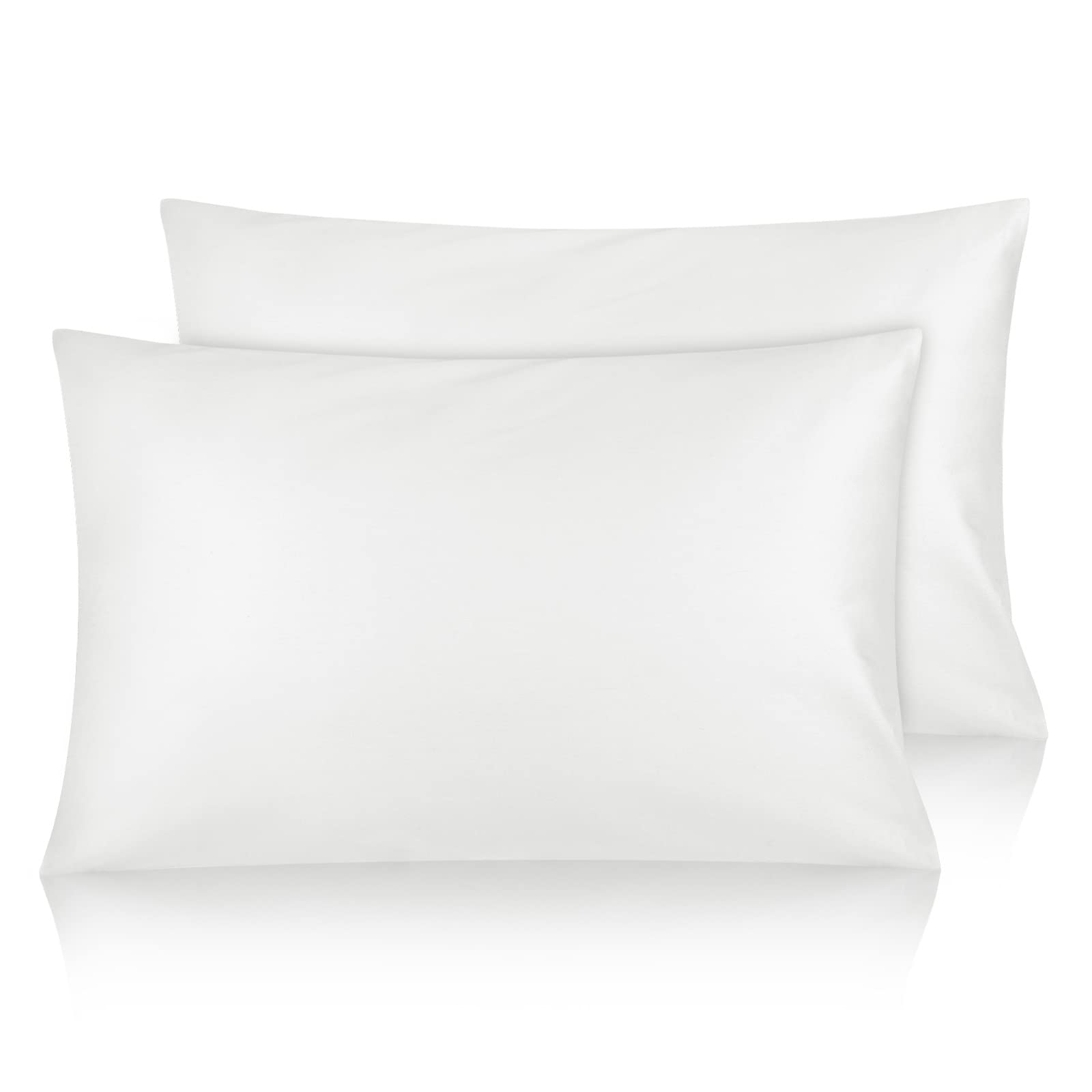 Photo 1 of Cotton Toddler Pillowcase 14x20 Envelope: Long-Staple Cotton, Ultra Soft Breathable Durable, Travel Pillow Cover 2 Pack by Fittia