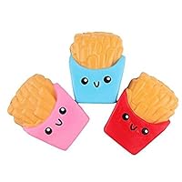 Hemore Slow Rising Squishy Toy Jumbo Toys Squeeze Toys Stress Relief Toys 811Cm French Fries Random 1 Pack for Kids Adults