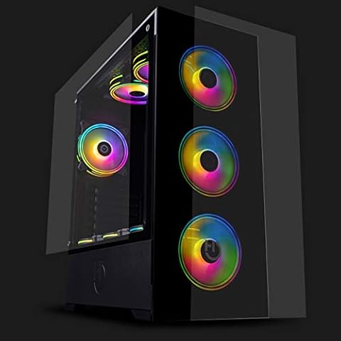 Hiditec CHASIS ATX Gaming Z20 ARGB Cristal Templado