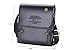 Videng Polo Men's Leather RFID Blocking Secure Briefcase Shoulder Messenger Bags, V1-brown