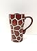 GIRAFFE Ceramic Travel Mug 6-1/4