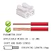 BCQLI Terminal Blocks,Quick Connector Cable Clamp,for Daily Wiring,30PCS