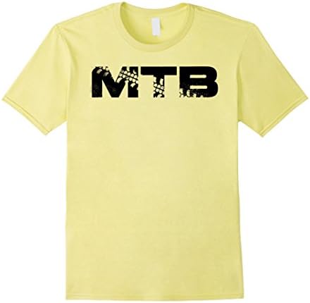 Mens MTB Shirt for Cycling Downhill and Mountain Bike Fans 2XL Lemon