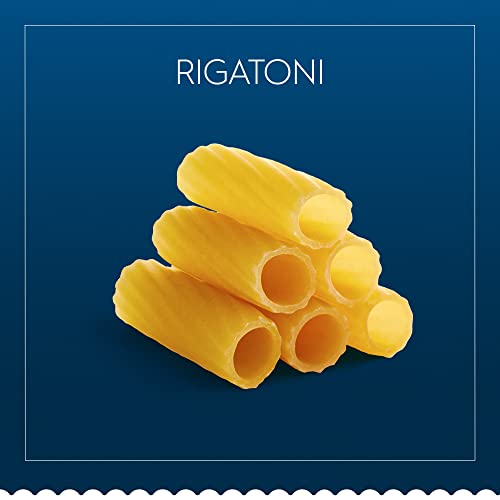 Barilla Rigatoni Pasta, 16 oz. Box (Pack of 12) NonGMO Pasta Made