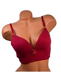 Sujetador sin alambre, 6 unidades, copa B, copa C