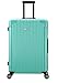 Centurion Premium Luggage Polycarbonate Hardside Spinner (26 inch, Tiffany Green)