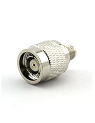PC Accessory: Maxmoral 2PCS RP TNC Male to RP SMA Female Connector RF Coax Coaxial Adapter - Maxmoral