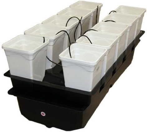 NEW Hydroponics VersaGrow 10 Pot 6.5 L Complete System 250 gph Submersible Pump