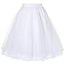 Belle Poque Women's Petticoat Crinoline 50's Christmas Tutu Underskirts (2 Layers)