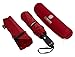 VAN BEEKEN Automatic Open and Close Umbrella, Red, for Men and Women