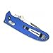 Ganzo G704-BL EDC Folding Knife Blade G10 Handle (Blue G10)