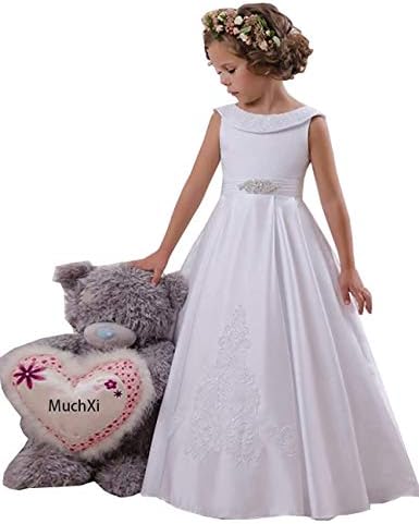 white silk communion dresses Chloe silk organza dress
