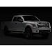 Front Grille Fits For 2009-2014 Ford F-150 F150 Grille Matte Black Raptor Style Grille Conversion Grill with Letters F,R and Evil eyes Style Detachable Cover