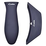 Silicone Hot Handle Holder (2-Pack Mix Black)