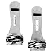 Ginnasta USA Power Cuff Zebra Velcro Gymnastics Grips - Ladies Uneven Bars, 2 (6 1/8