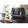 DeLonghi-Distinta-X-CTIN4003BK-Designer-4-Slice-Toaster-Variable-Browning-Control-ReheatDefrostBagel-Function-Black De'Longhi Distinta X CTIN4003.BK Designer 4 Slice Toaster, Variable Browning Control, Reheat/Defrost/Bagel Function…