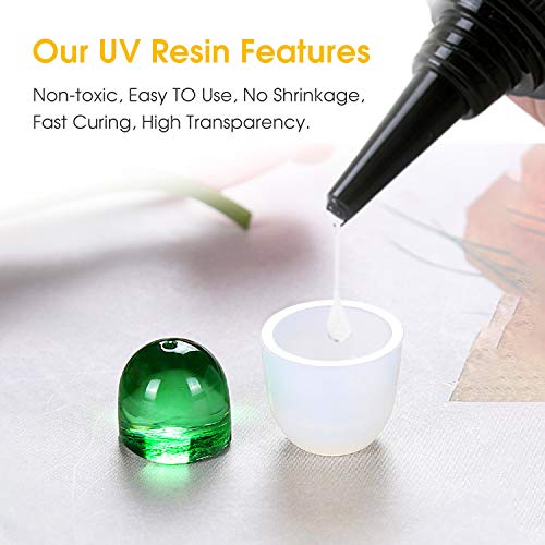 UV Resin Hard Type Crystal Clear Glue Ultraviolet Curing (65g) Pricepulse