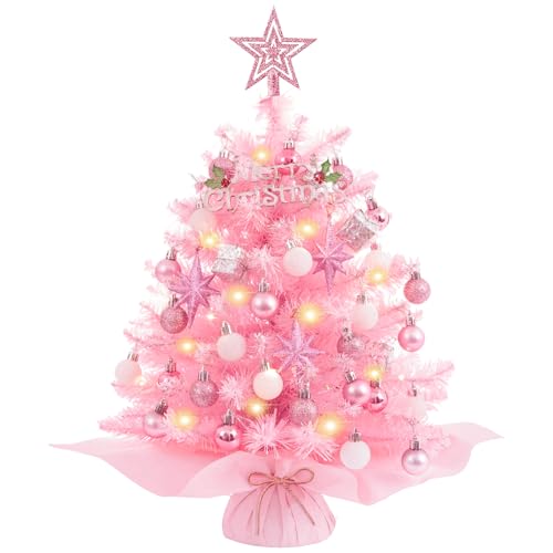 XmasExp Pink Mini Christmas Tree