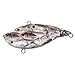 Fishing Tackle Lures Yearling Rattlebait Silver-Black