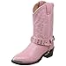 Durango Lil' Pink N Chrome BT568 Western Boot (Toddler/Little Kid/Big Kid)