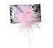 Touch of Nature 40334 Ostrich/Fluffy Clip, Light Pink