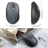 TECKNET-M002-24G-Classic-Wireless-Mouse-4800-DPI-6-Adjustment-Levels-Nano-USB-wireless-receiver-Grey TECKNET 2.4G Classic Wireless Mouse for Laptop, 3200 DPI Optical Computer Mouse with 6 Adjustable Levels, 30 Months Long…