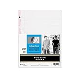 Five Star Reinforced Filler Paper, College Ruled, Loose-leaf, 11 x 8.5 Inch Sheet Size, 100 Sheets/Pack (17102) (2, 1-Pack)