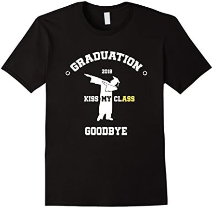 Mens Funny College High School Graduation Gift Senior 2018 Shirt Medium Black