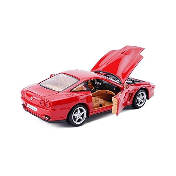 Byrhgood Auto-Modell Auto 1.24 Ferrari 550 Maranello Spielzeug Ornamente Sports Car Collection Schmuck 19x8x5CM