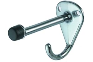 Harris Hardware TP4000-B3 Coat Hook and Bumper Zamac Die Cast