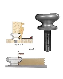 Infinity Tools 55-601, 1/2" Shank Finger Pull Router Bit - Joinery