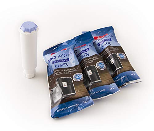 Melitta 6er Pflegeset für Kaffeevollautomaten und Espressomaschinen | 3x ProAqua Wasserfilter | 2x Flüssigentkalker Anti… – Bild 3