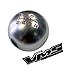 VMS RACING 10x1.25mm Thread 6 Speed JDM Round Ball Shift Knob in Gunmetal Grey Gray Silver Billet Aluminum Compatible with 03-08 2003-2008 Nissan 350Z Fairlady Z